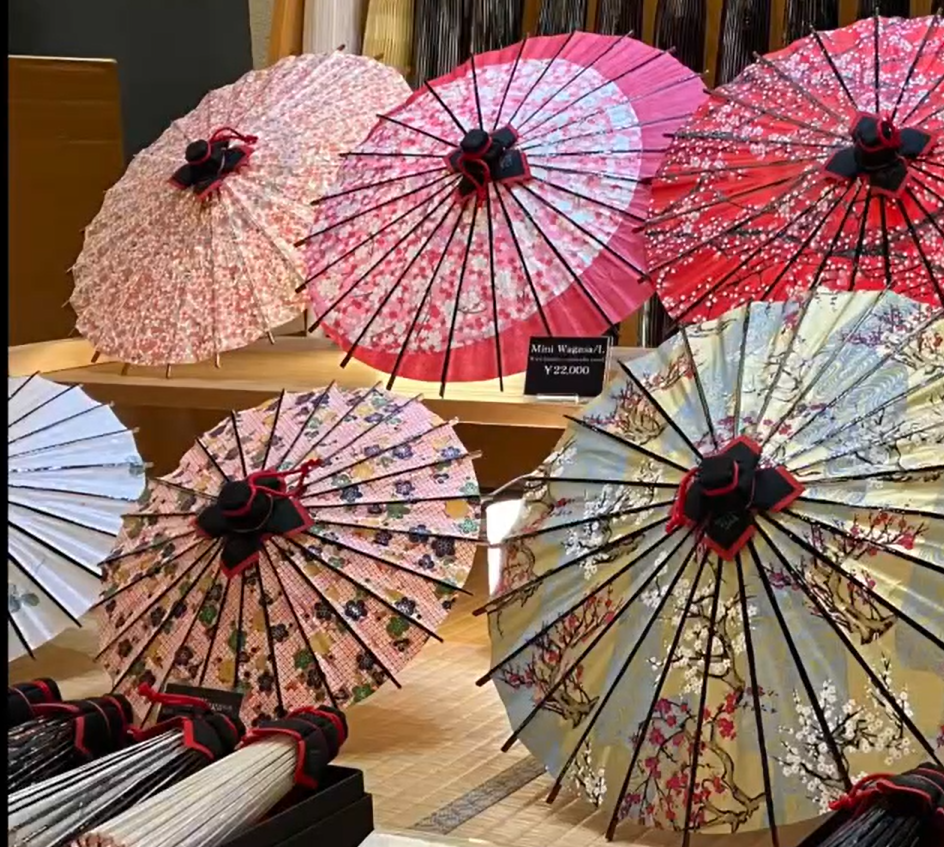 日本の伝統工芸「和傘」