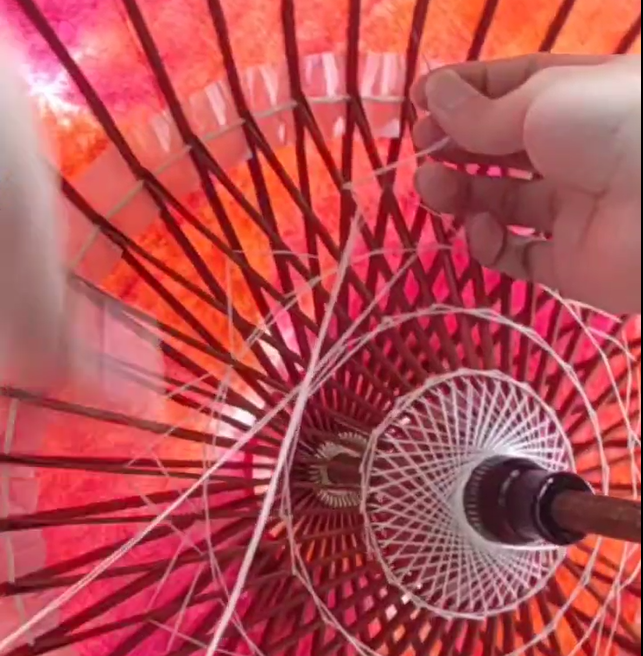 「糸飾り」の工程