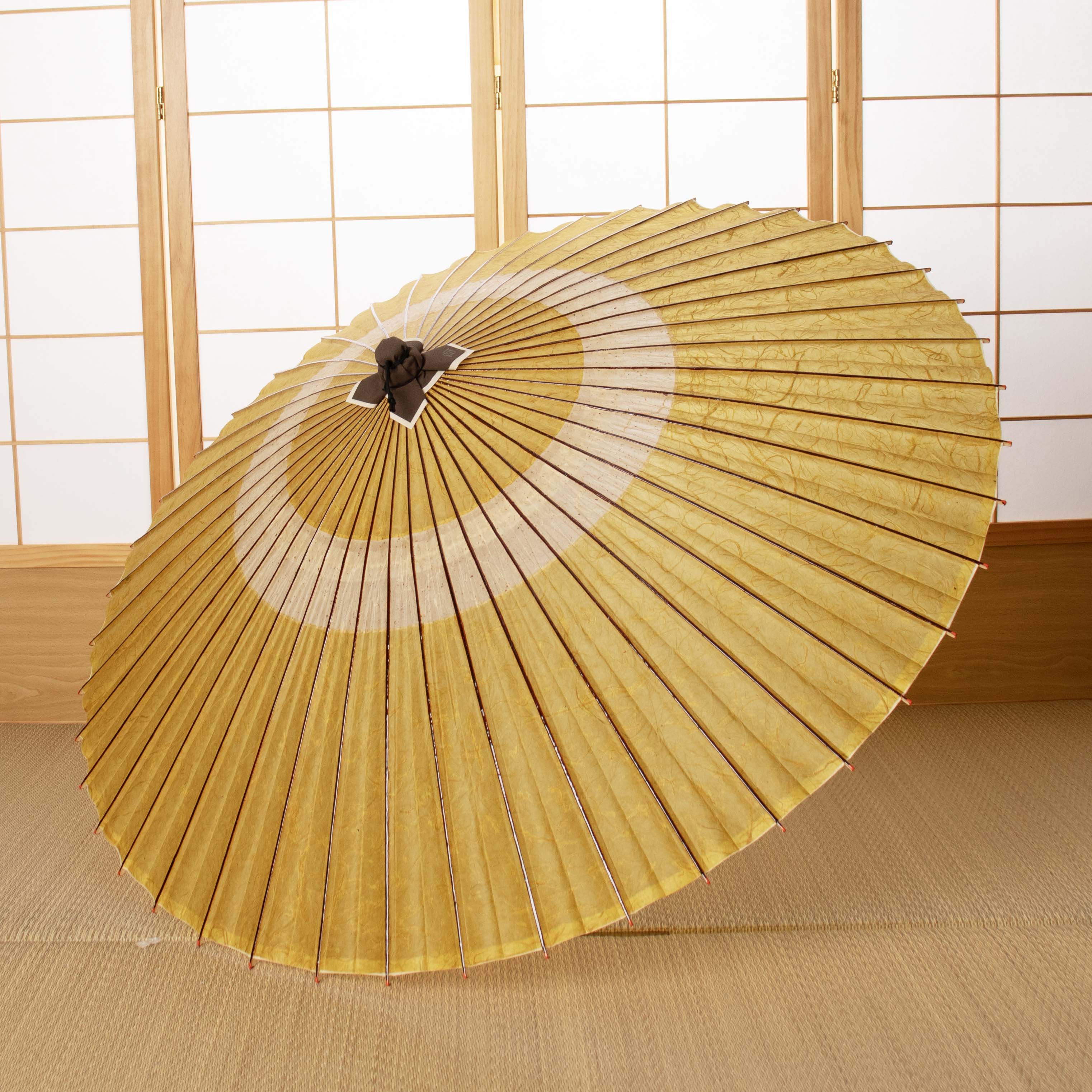 辻倉『極み』蛇の目柄/黒谷 / 金霞