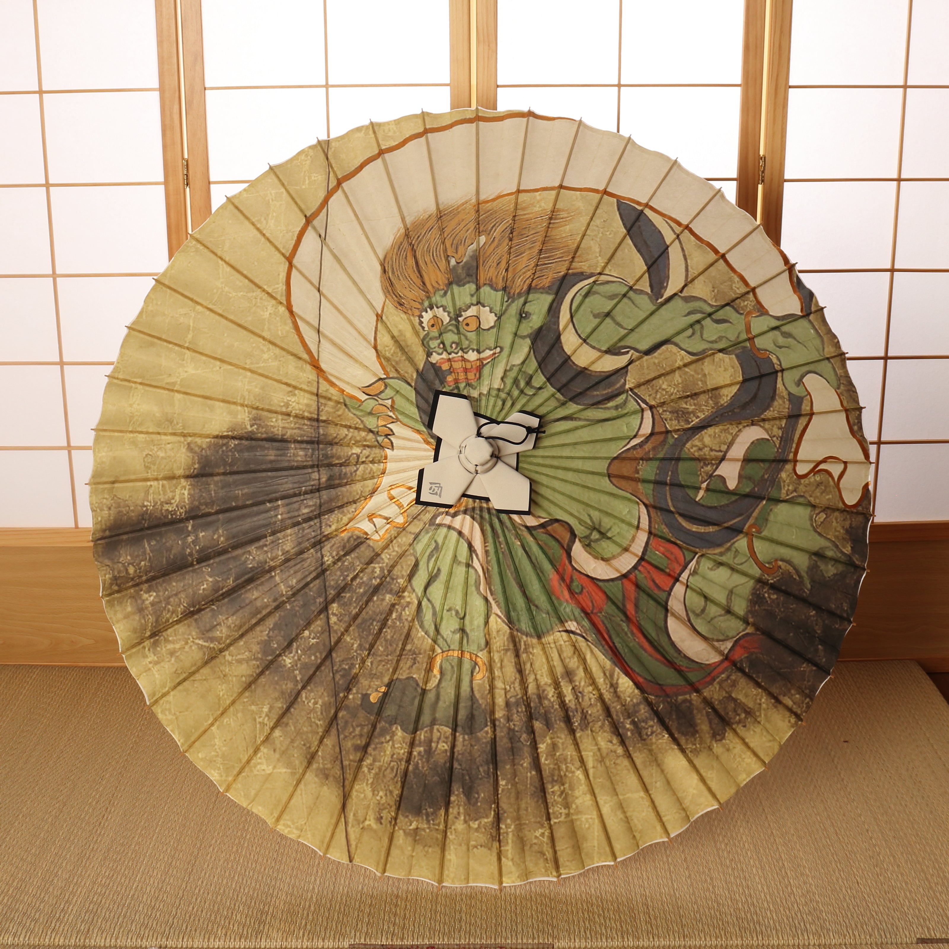 蛇の目傘 -風神-