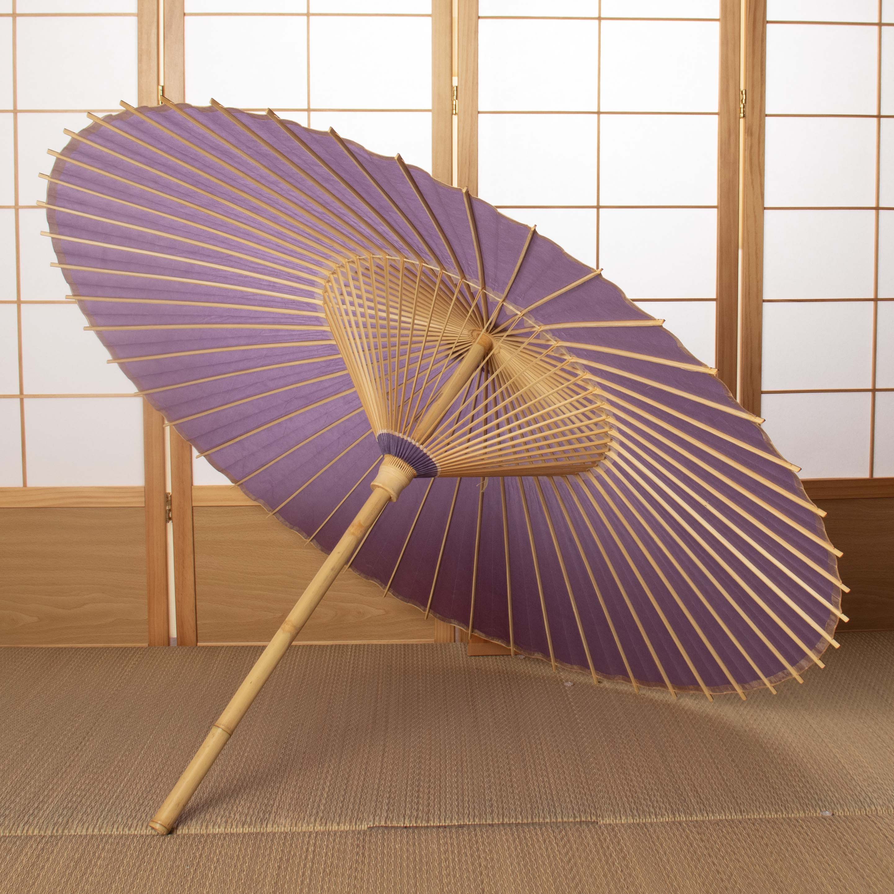 辻倉『極み番傘』-淡藤-