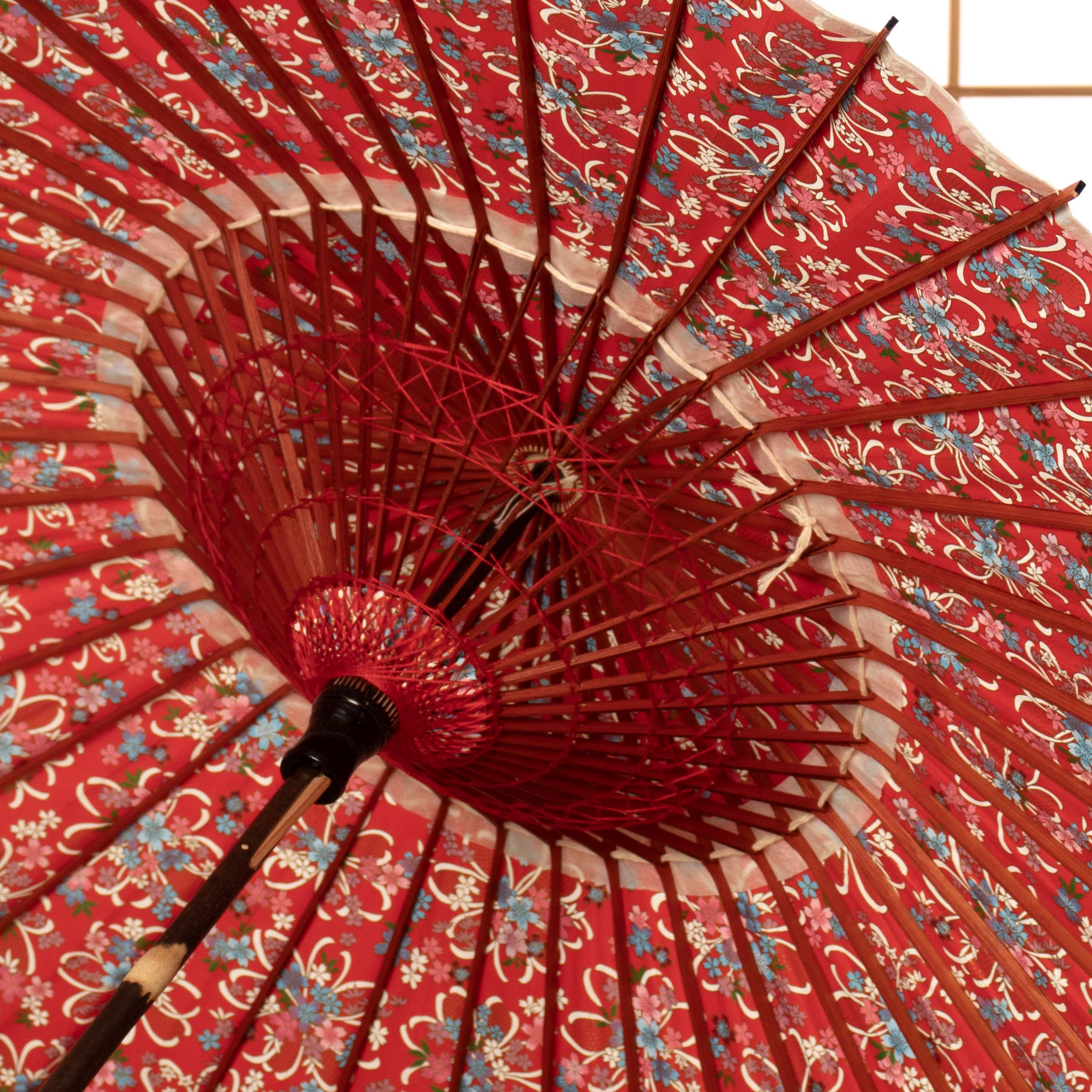 和日傘 『花ひらく』 華かんざし