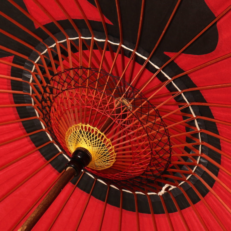 ディズニー/京都伝統工芸 和日傘①ミッキー蛇の目柄