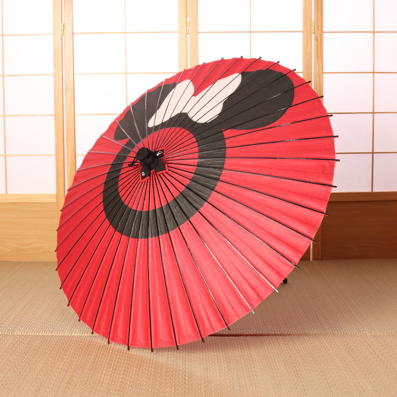 ディズニー/京都伝統工芸 和日傘④ミニー蛇の目柄