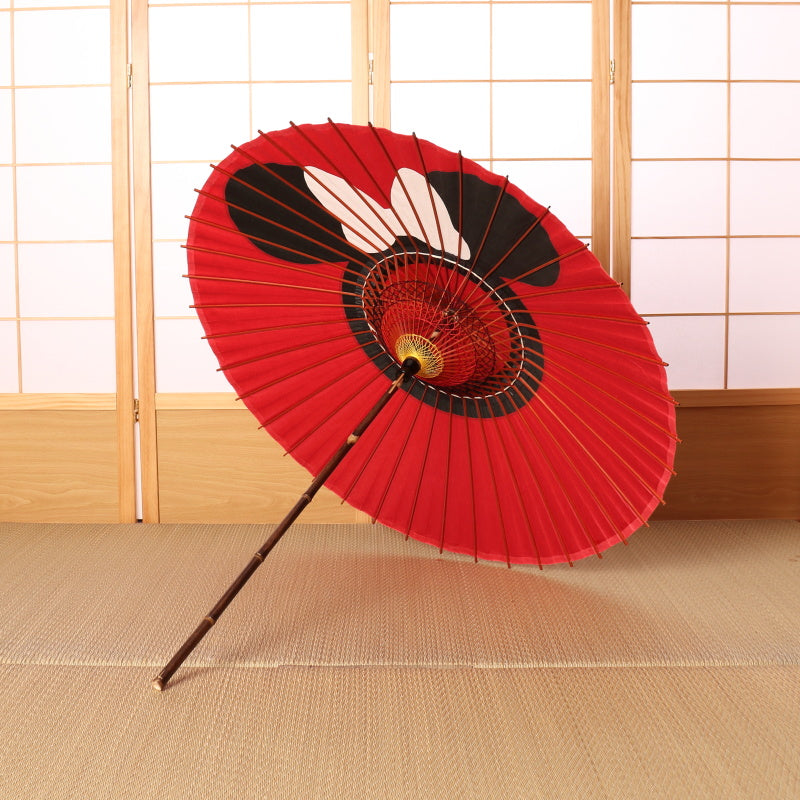 ディズニー/京都伝統工芸 和日傘④ミニー蛇の目柄