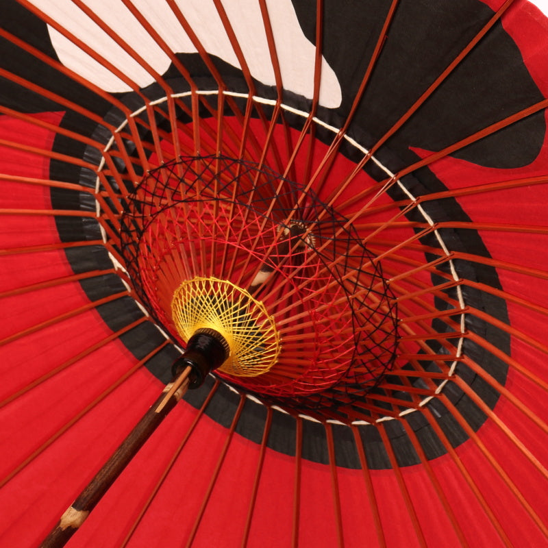 ディズニー/京都伝統工芸 和日傘④ミニー蛇の目柄