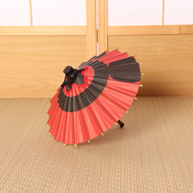 ディズニー/京都伝統工芸 姫和傘①ミッキー蛇の目柄