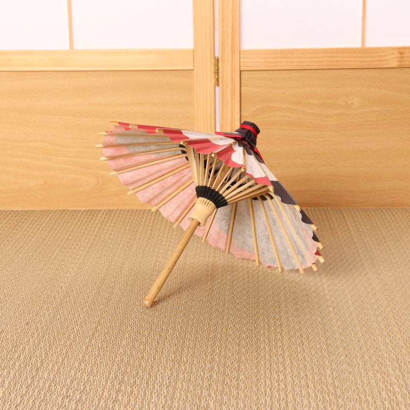 ディズニー/京都伝統工芸 姫和傘⑤ミニー月奴/黒