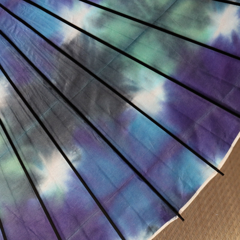 黒竹和日傘 ぼかし染め『紫陽花』