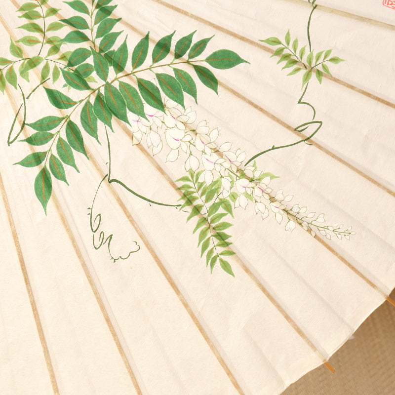 手描き京友禅 和日傘「藤」