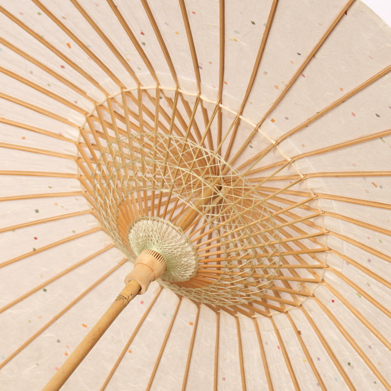 Kyoto Kurotani Special Parasol "Unryu/Tanabata White"
