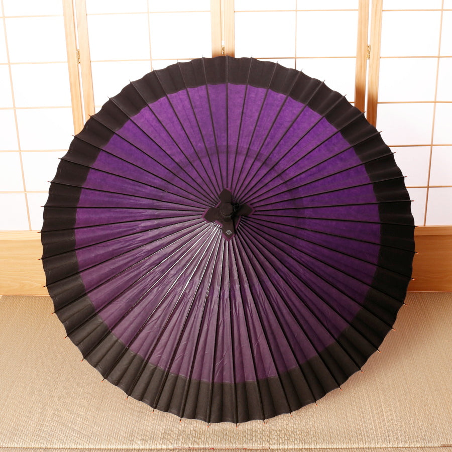 軒色変わり -花紫に漆黒-