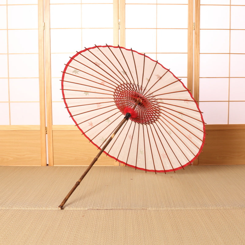 黒竹和日傘『透かし紅葉』