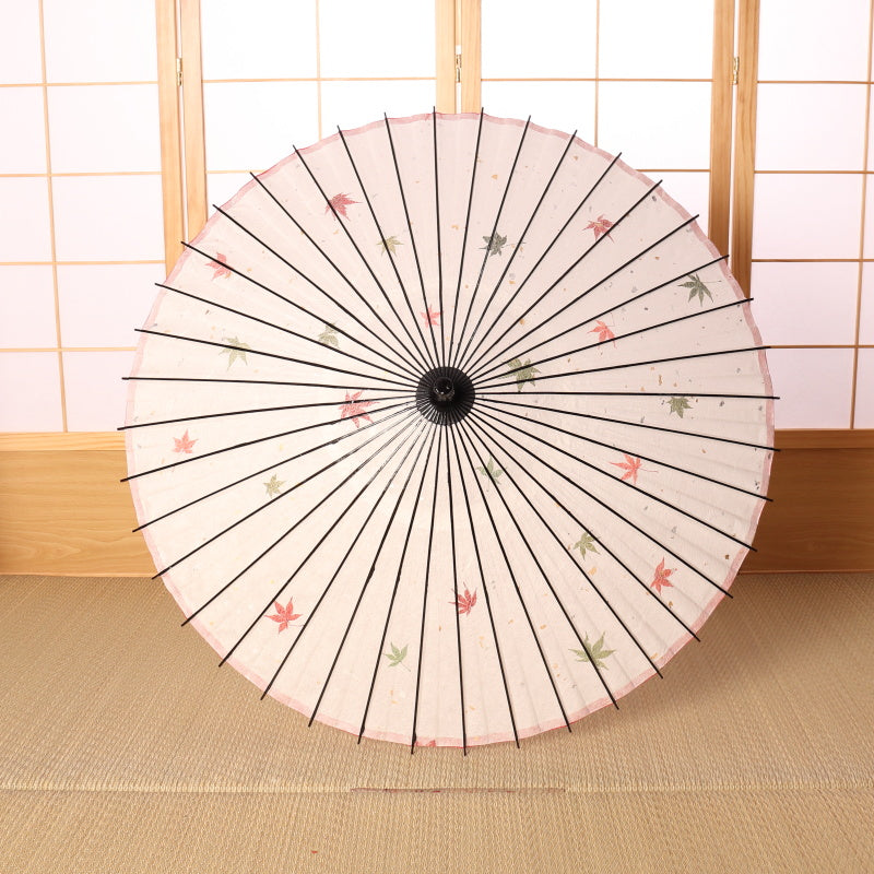 黒竹和日傘『透かし紅葉』