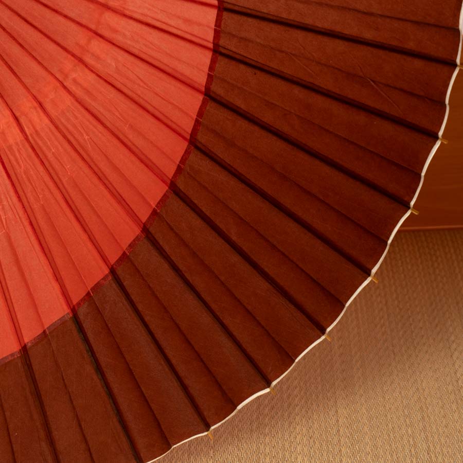 辻倉『極み/黒谷』 特選月奴/橙に団十郎茶