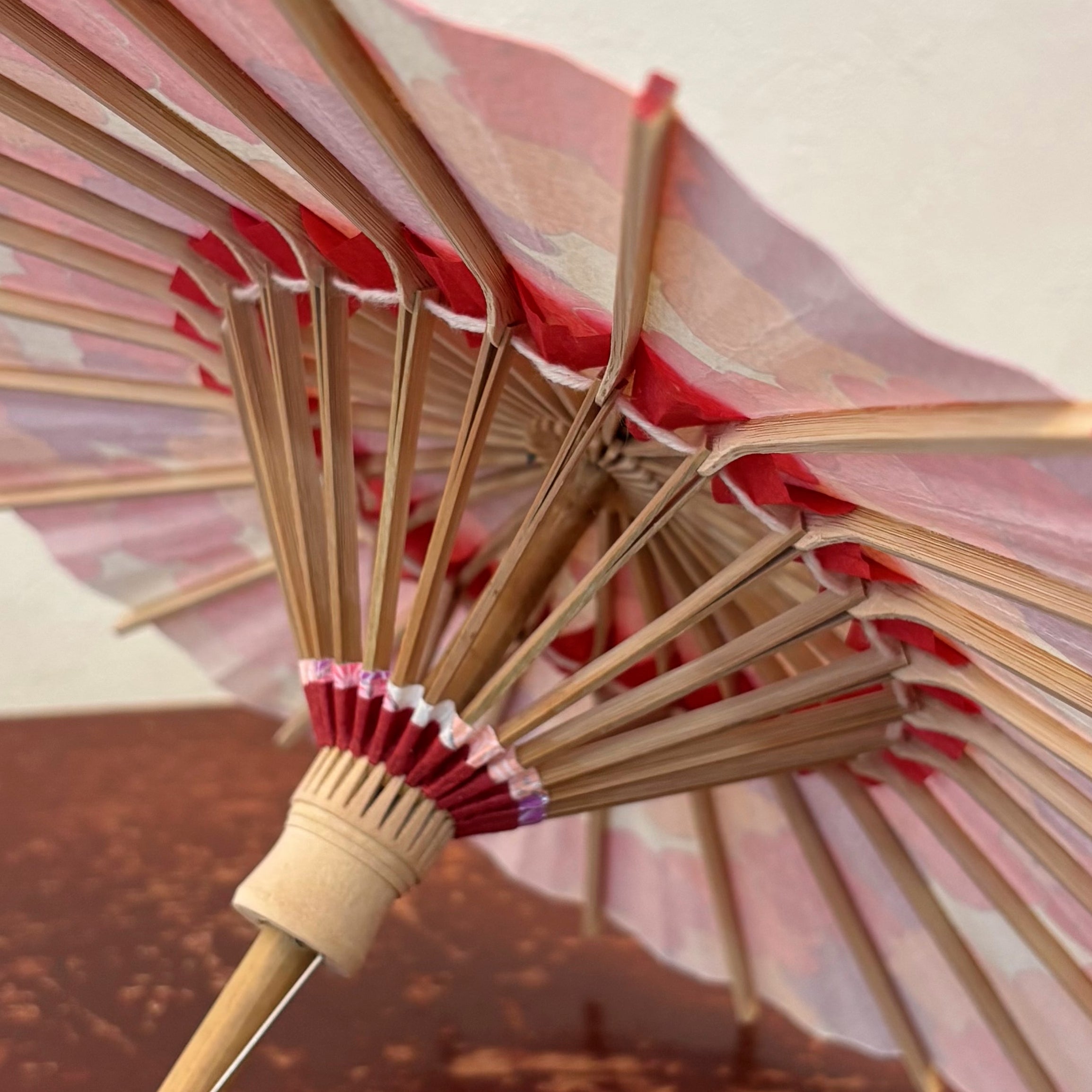 姫和傘 『光琳梅重ね』ピンク