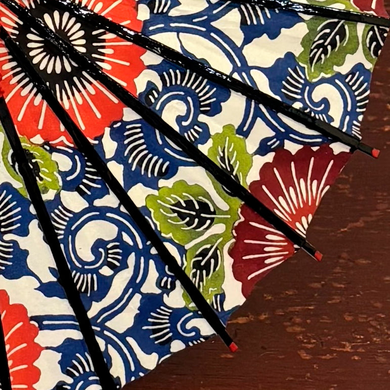 姫和傘 『菊に青唐草』