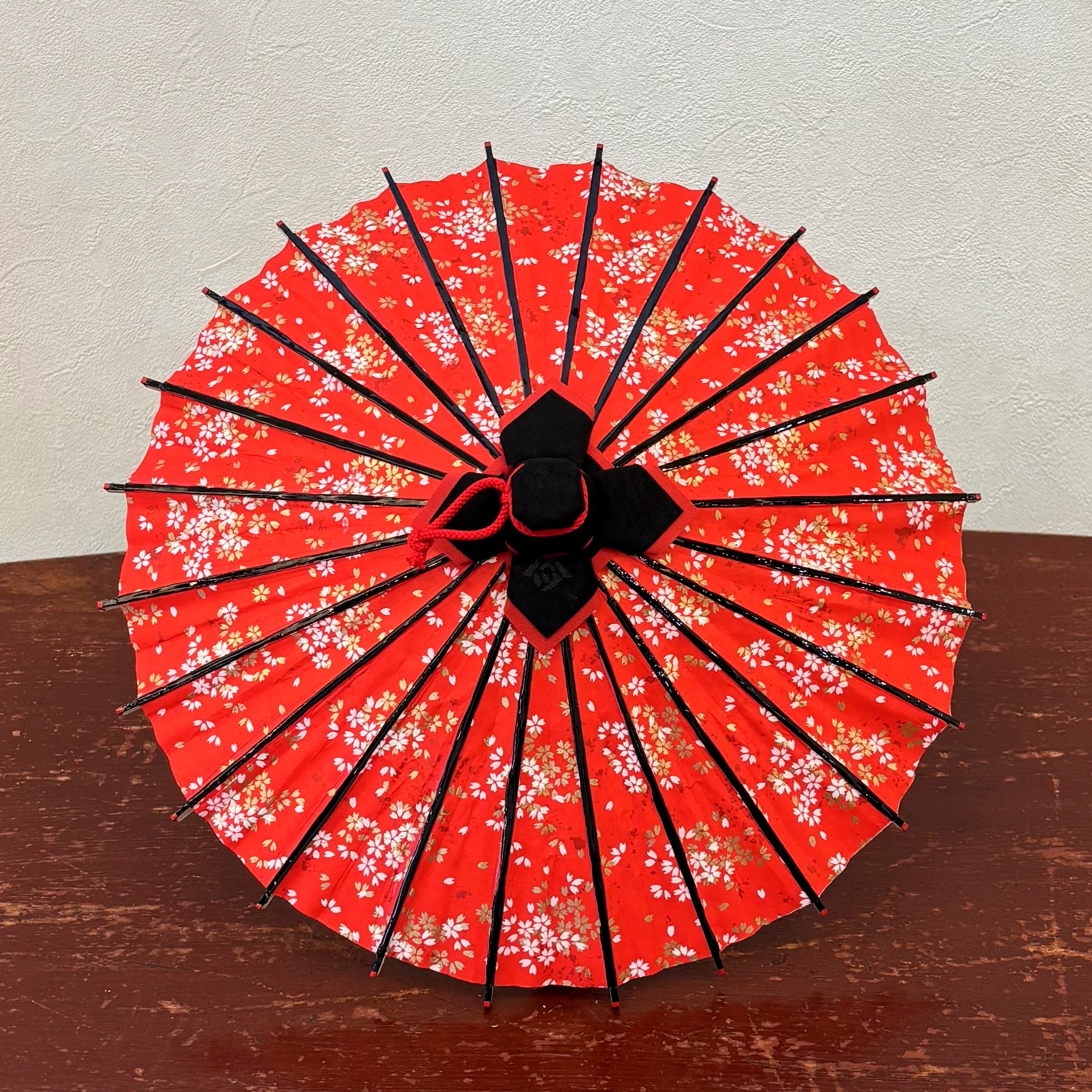 姫和傘 『桜かすみ』 赤