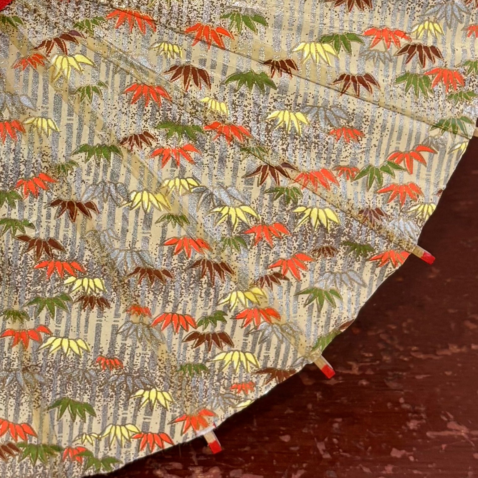 姫和傘 『銀彩/笹』