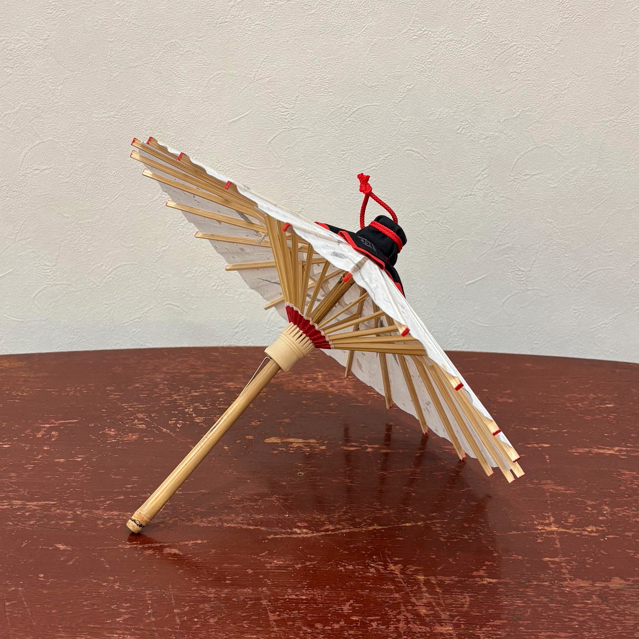 姫和傘 『葉入り/笹』クリア漆