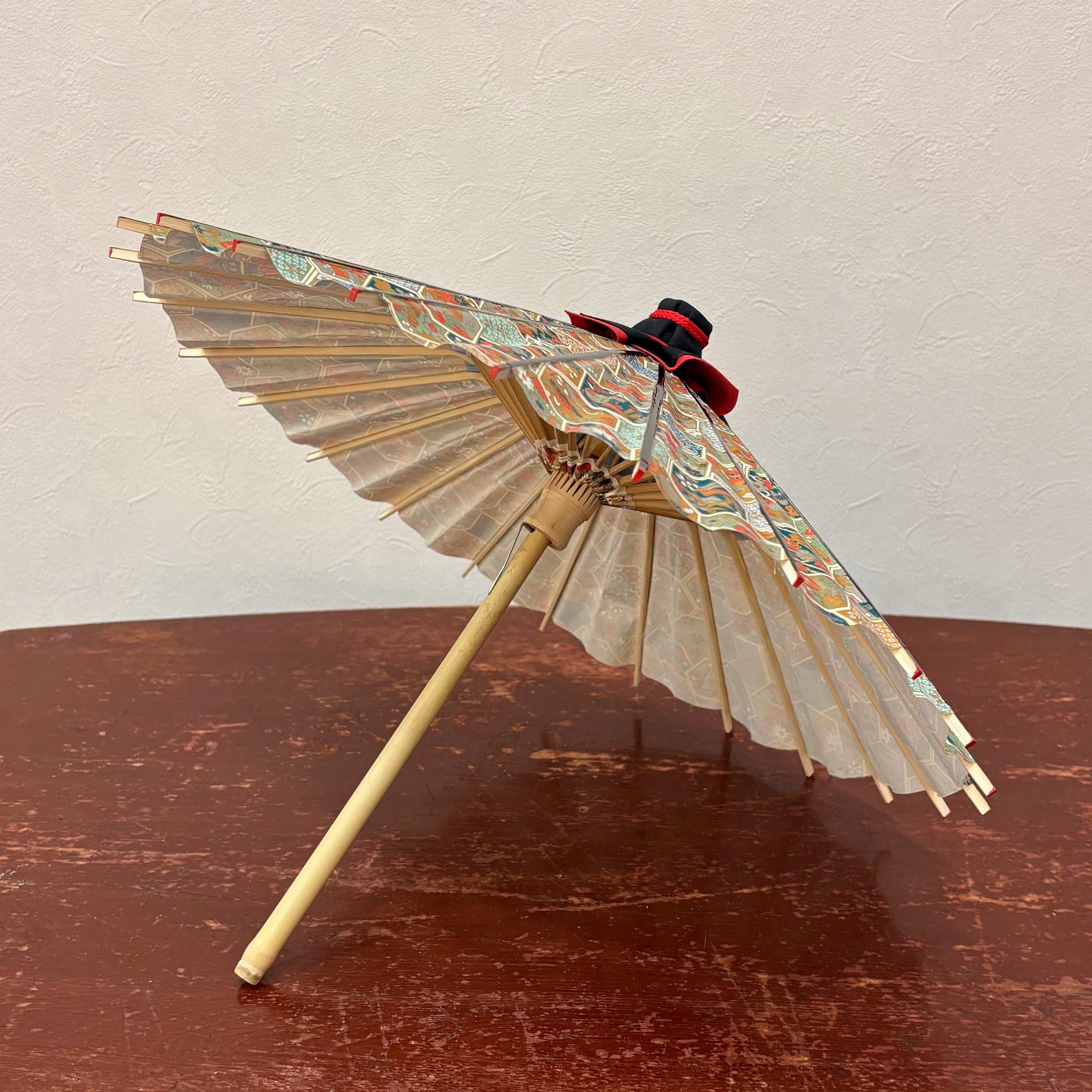 姫和傘 大寸『亀甲/若草』