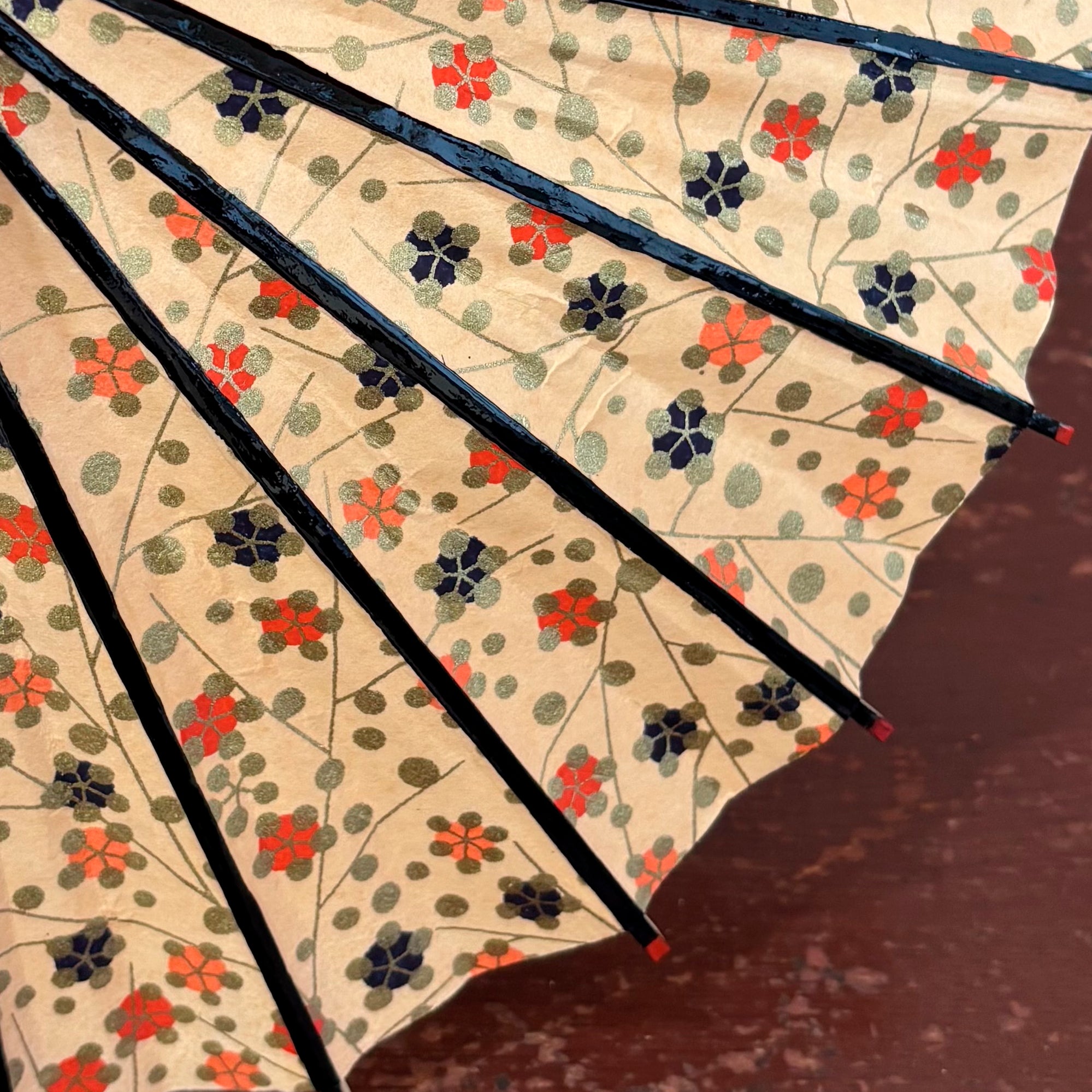 姫和傘 『友禅/梅散らし』