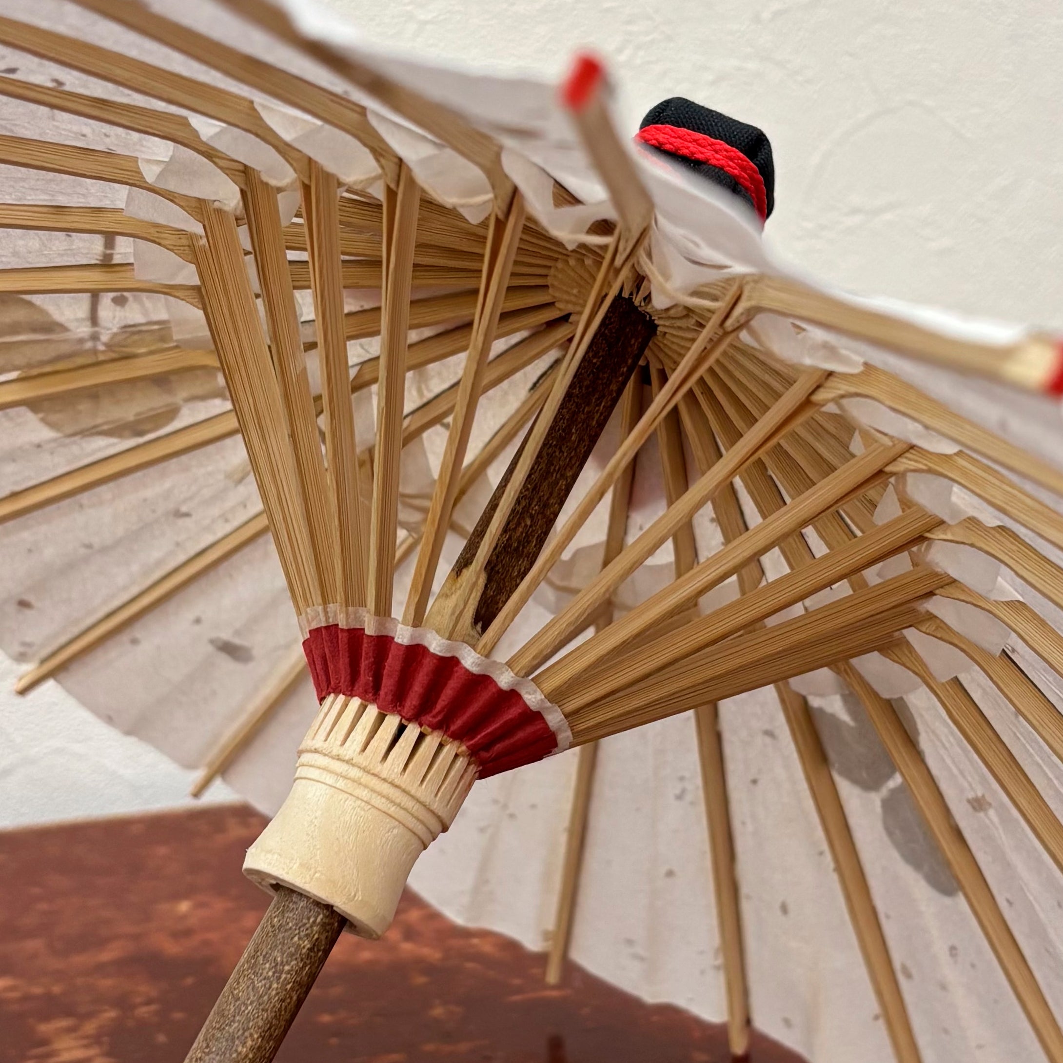 姫和傘 『葉入り/クローバー』