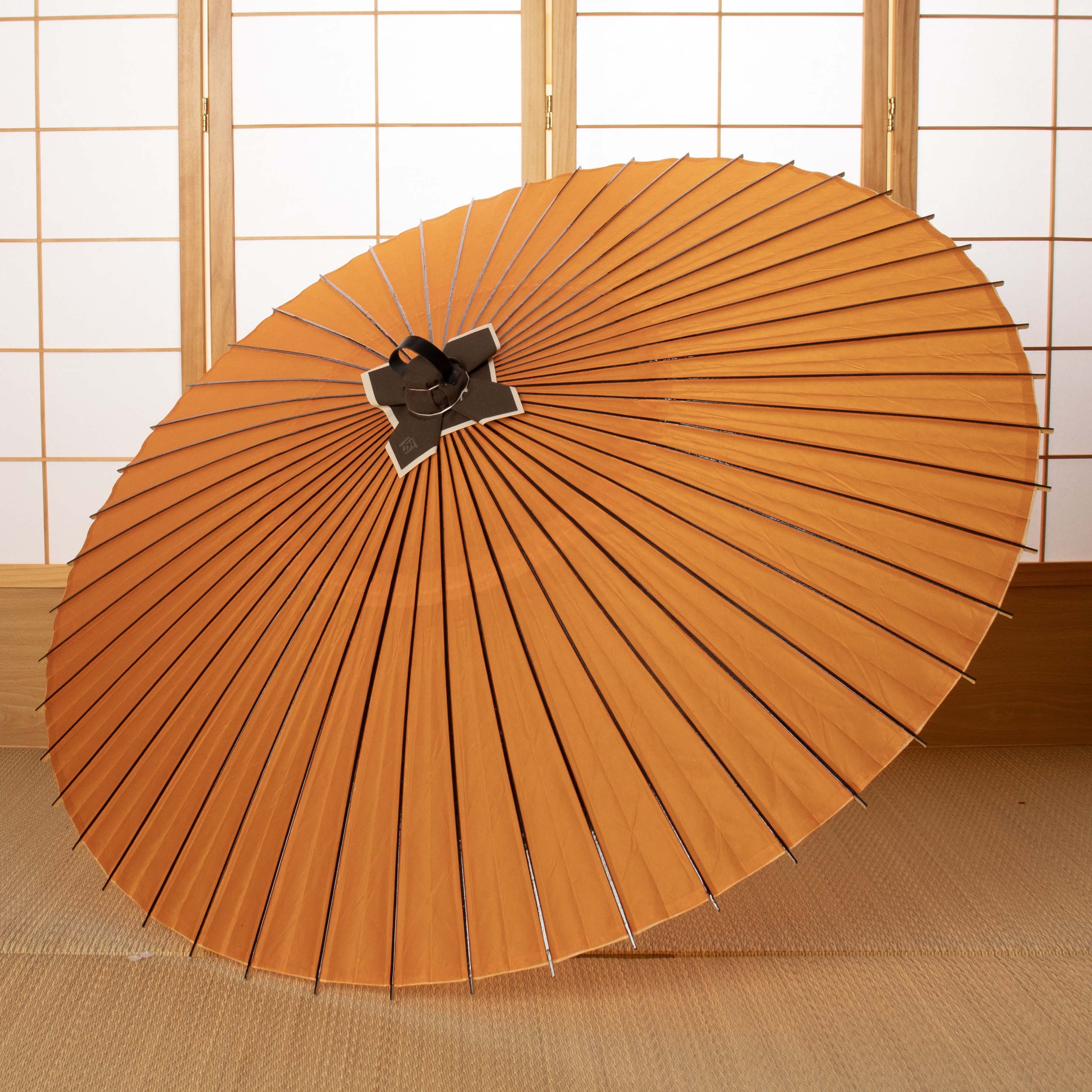 辻倉『極み番傘』-蜜柑色-