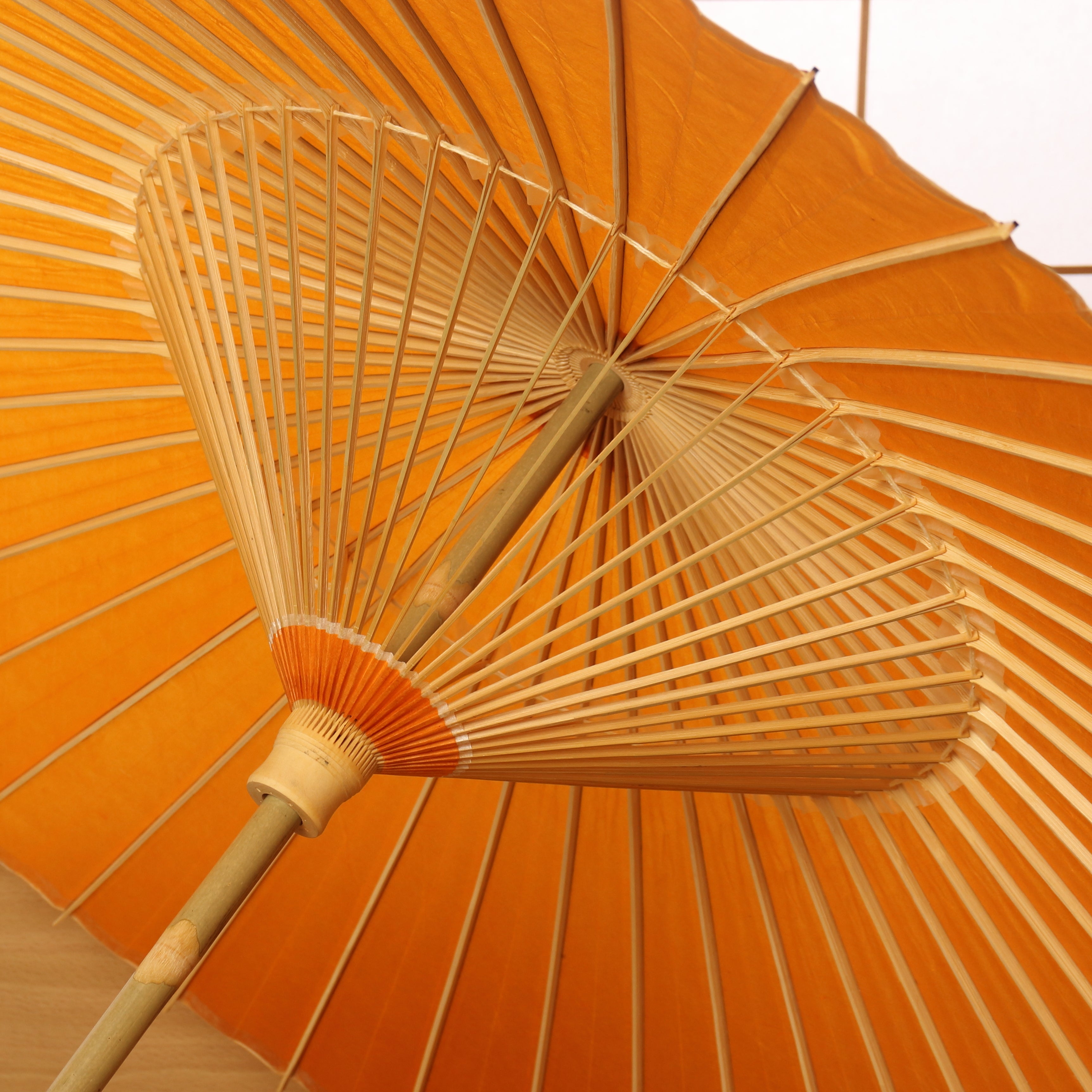 辻倉『極み番傘』-蜜柑色-