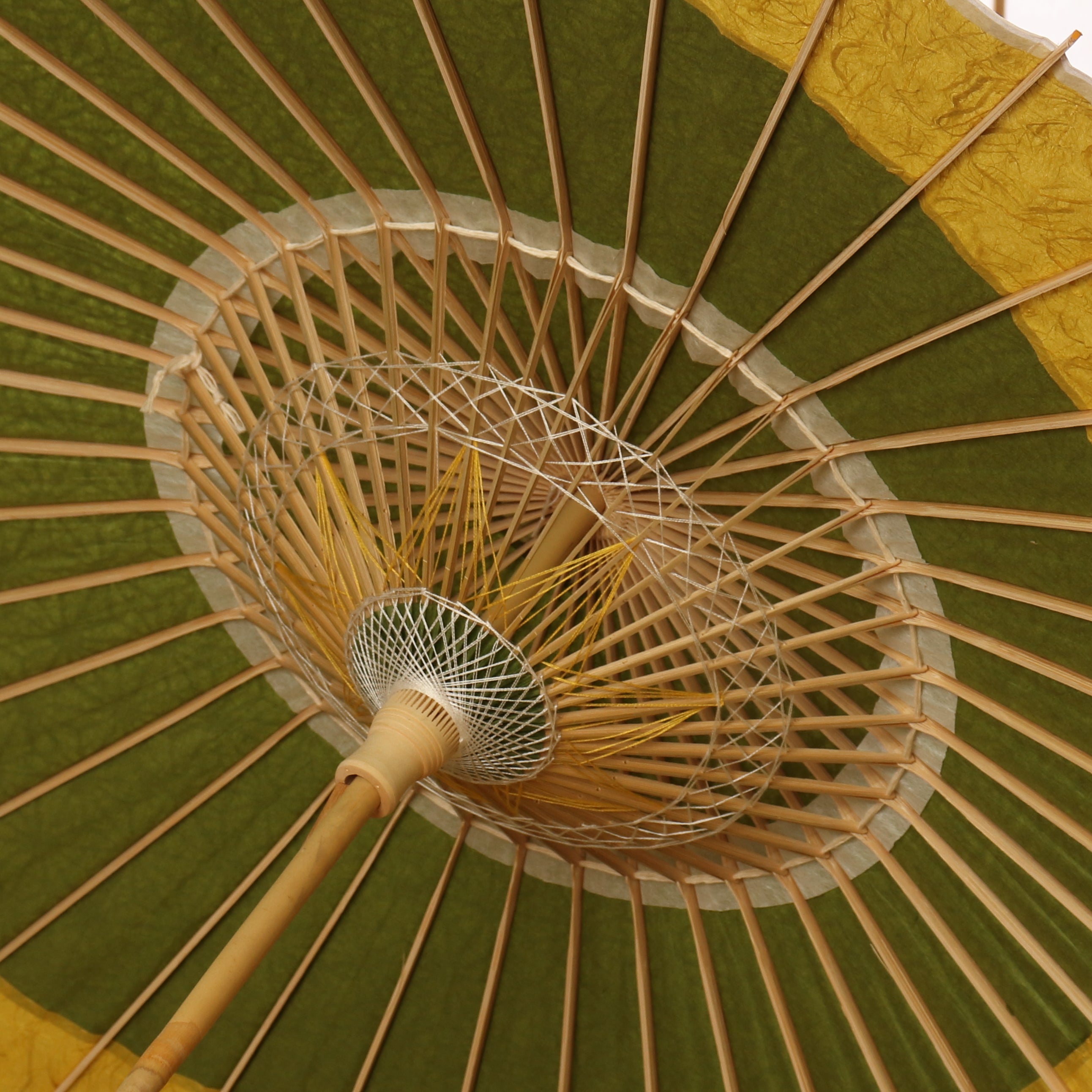 落水紙重ね 『月奴』麻の葉 金紗