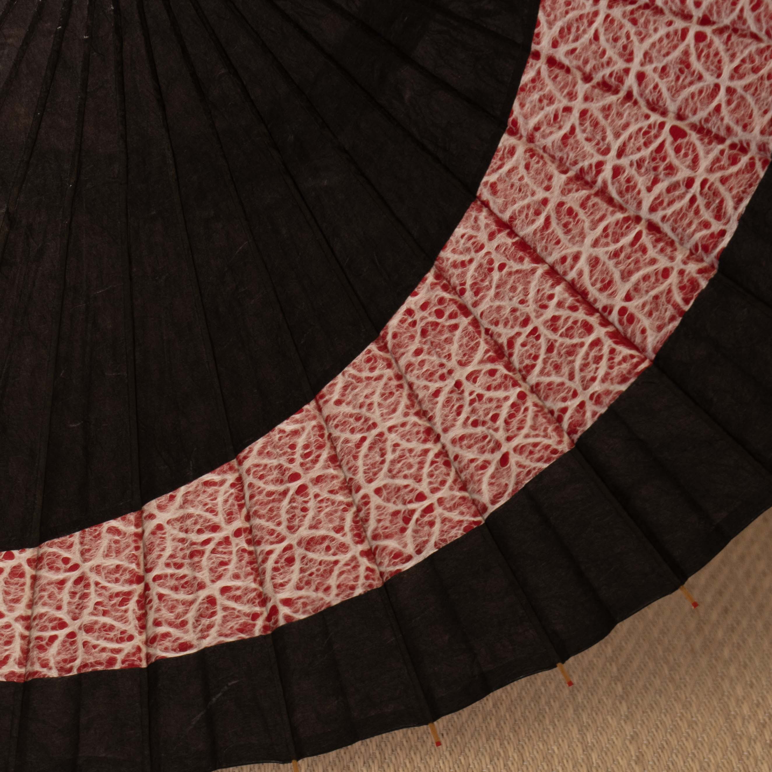 落水重ね『三日月奴』七宝紅紗