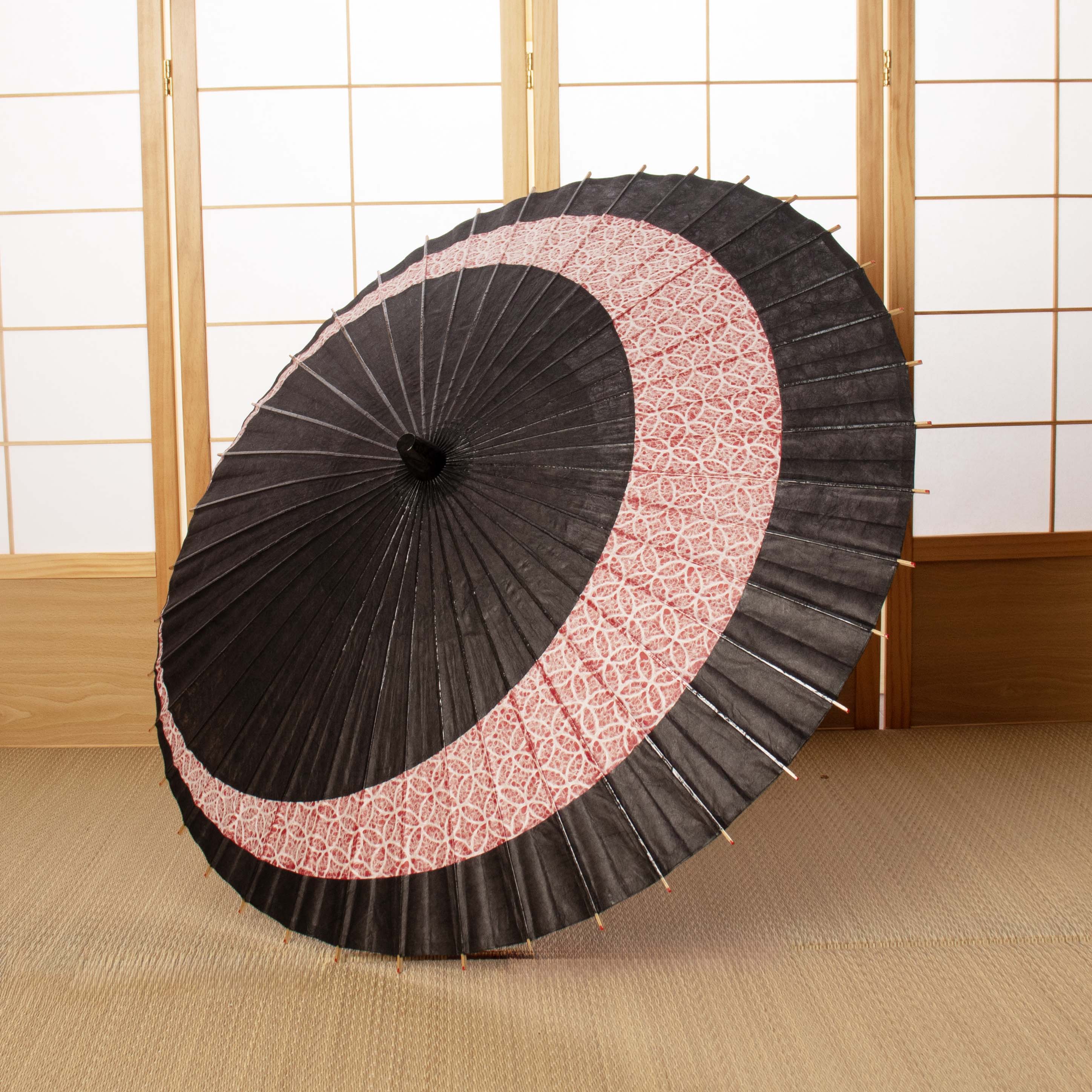 落水重ね『三日月奴』七宝紅紗