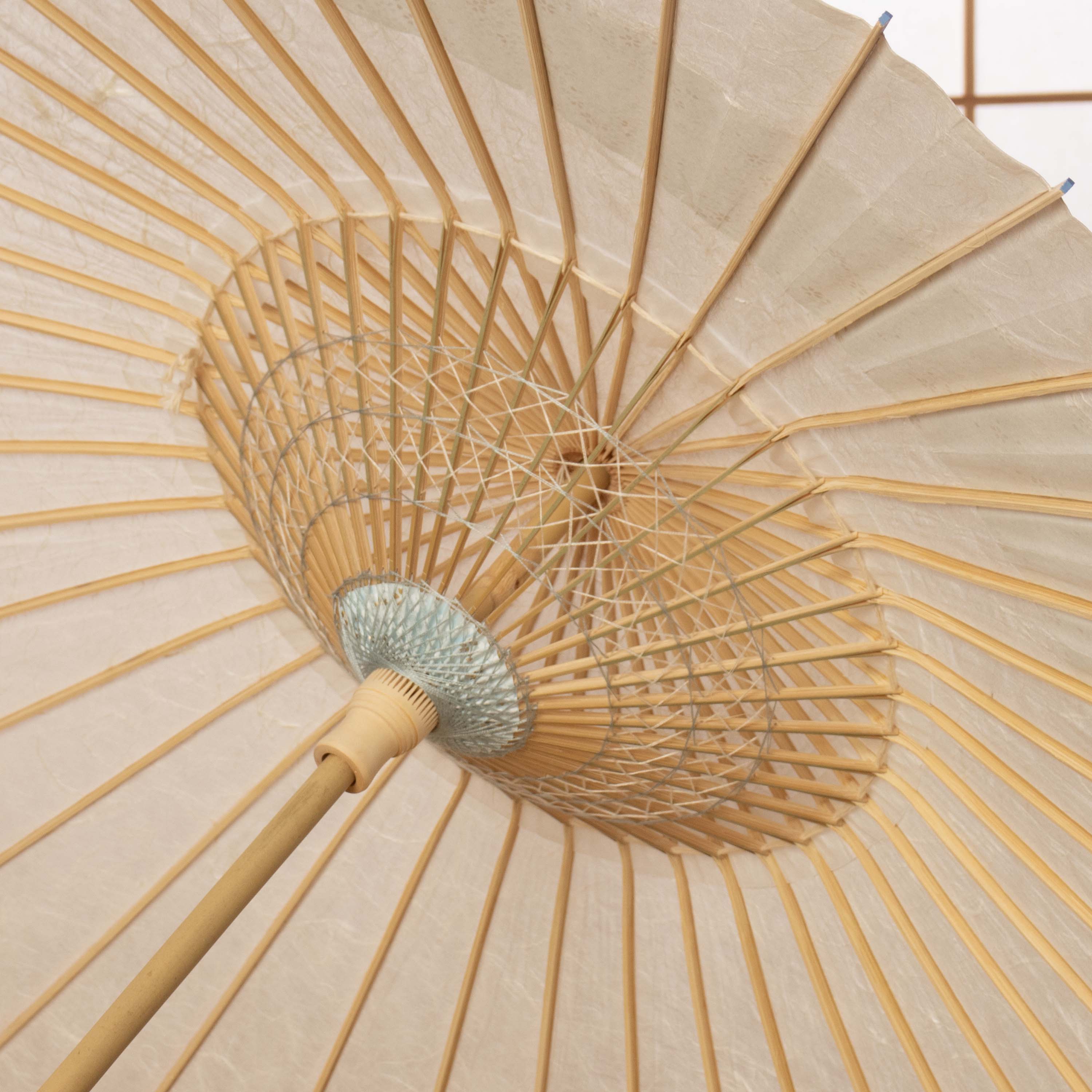 京都黒谷 特選日傘『巴』波桜