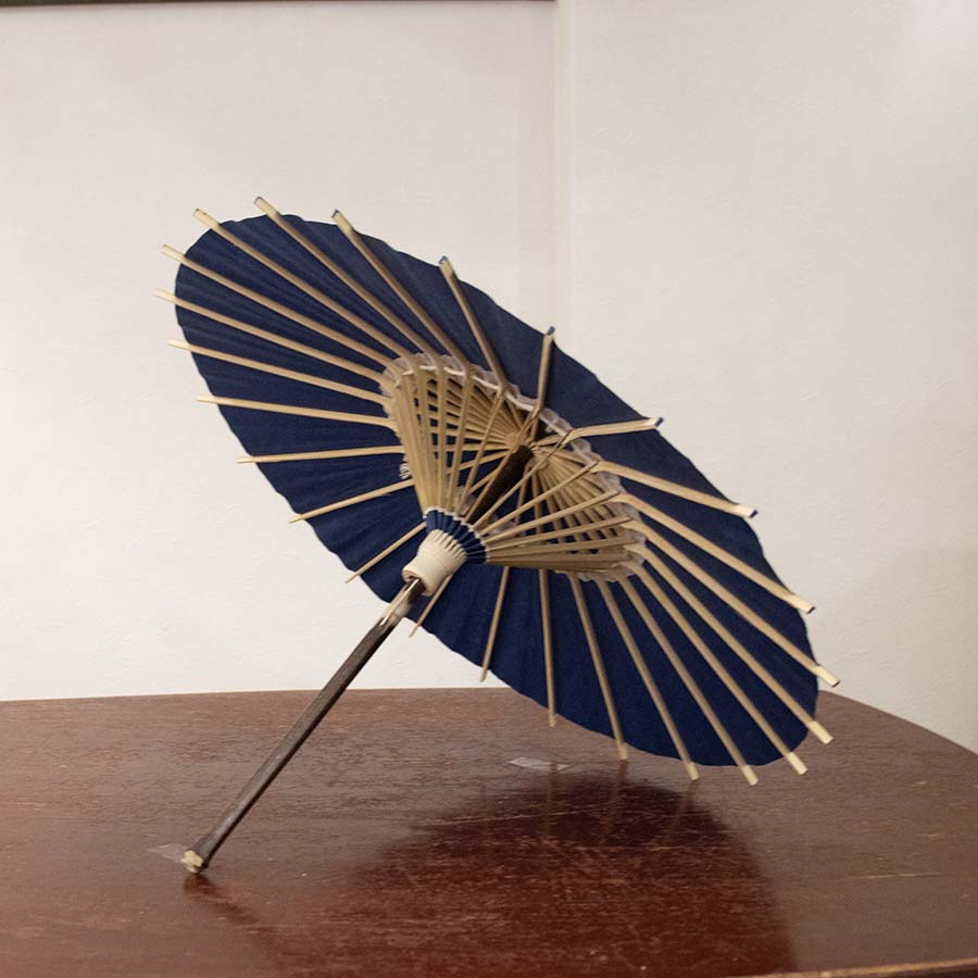 姫和傘 大寸『蒼』