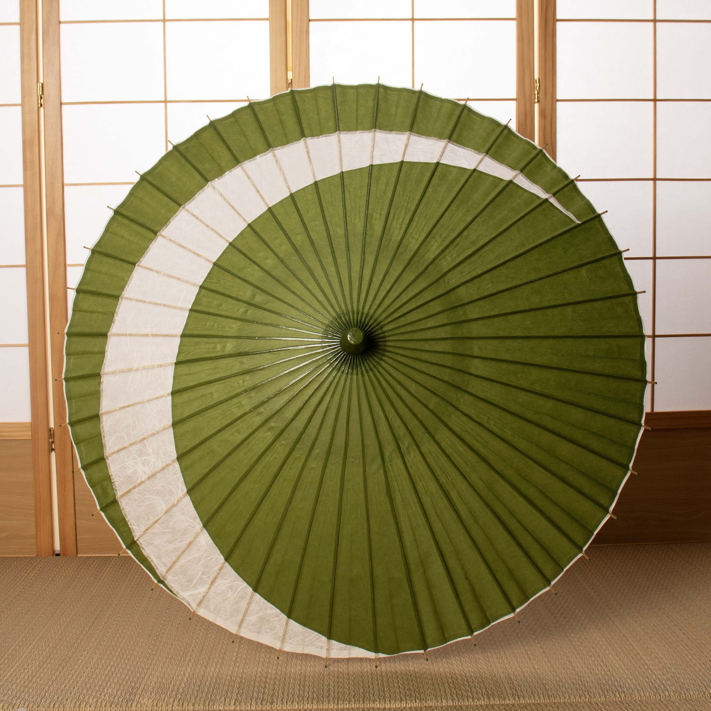 京都黒谷特選日傘 『巴』春霞