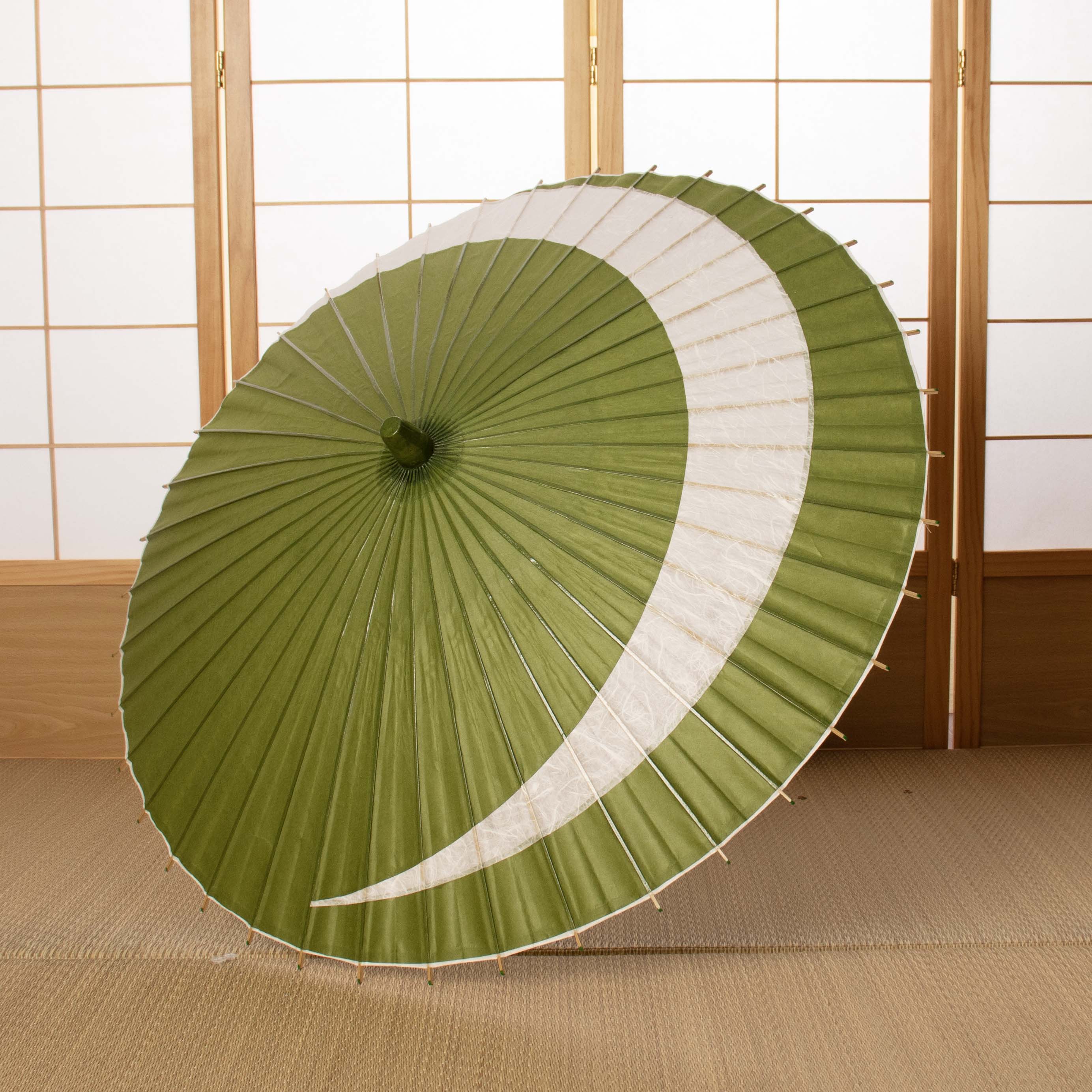 京都黒谷特選日傘 『巴』春霞