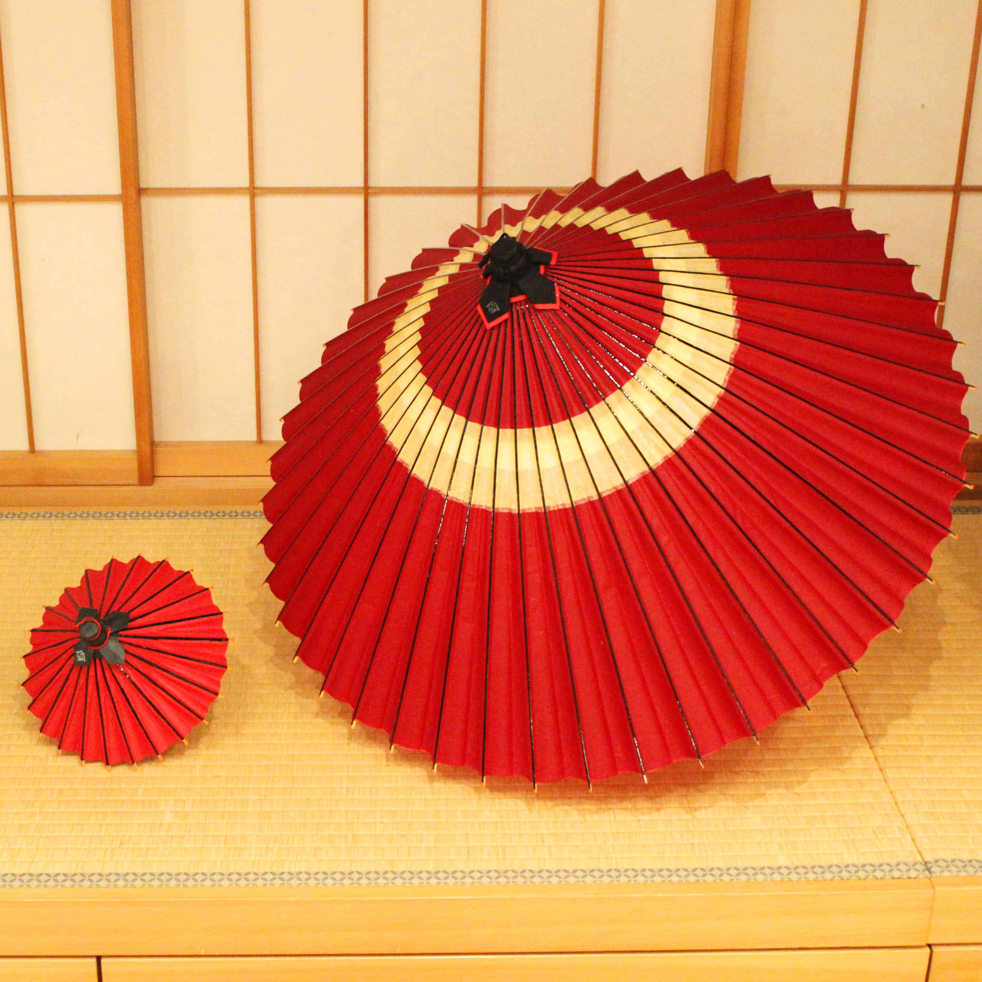 Flower Crest (Navy) / Mini Wagasa