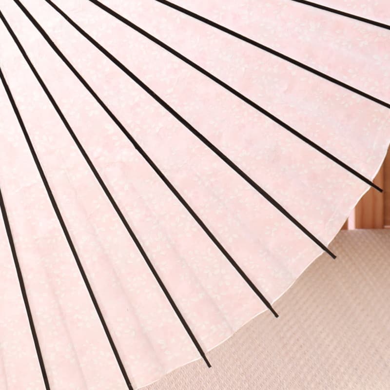 和日傘 『花ひらく』 雪柳/桃色