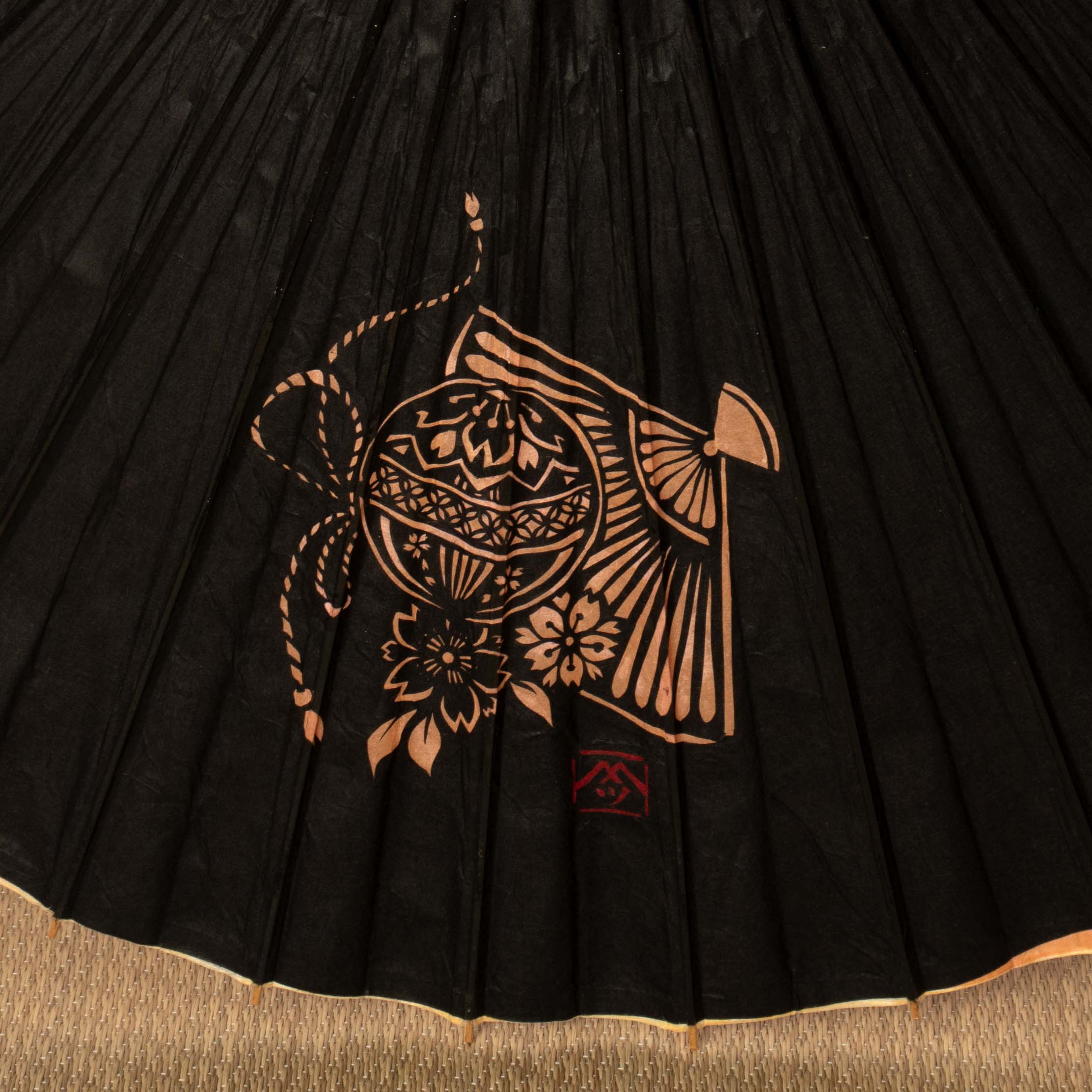 Ogi, Sakura-Gin-Nagashi and Black / High Quality Tsukiyakko