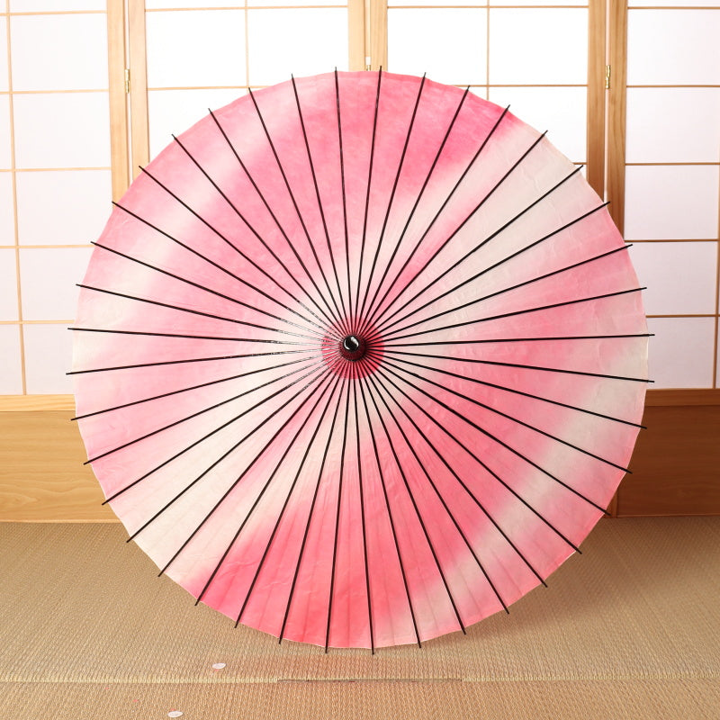 黒竹和日傘 『虹色染め』 赤