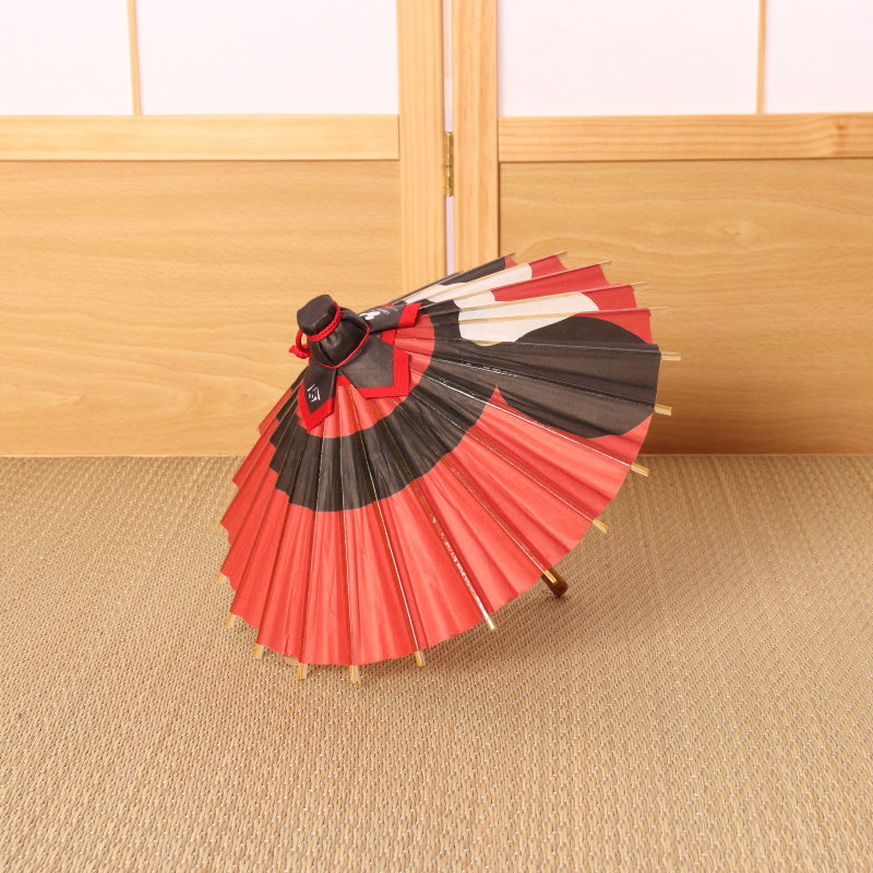 ディズニー/京都伝統工芸 姫和傘④ミニー蛇の目柄