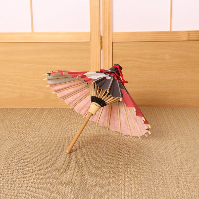 ディズニー/京都伝統工芸 姫和傘④ミニー蛇の目柄