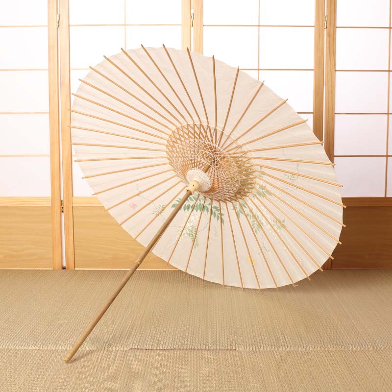 手描き京友禅 和日傘「藤」