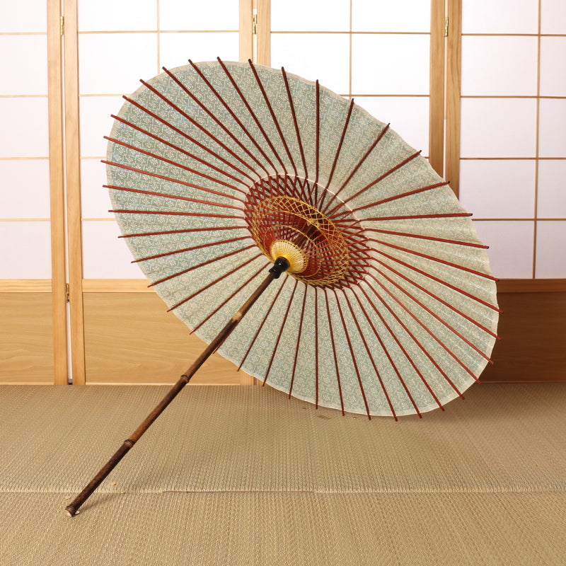 Paper Naturally Parasol “Black Bamboo” / Hanabishi(Multi/Pattern)