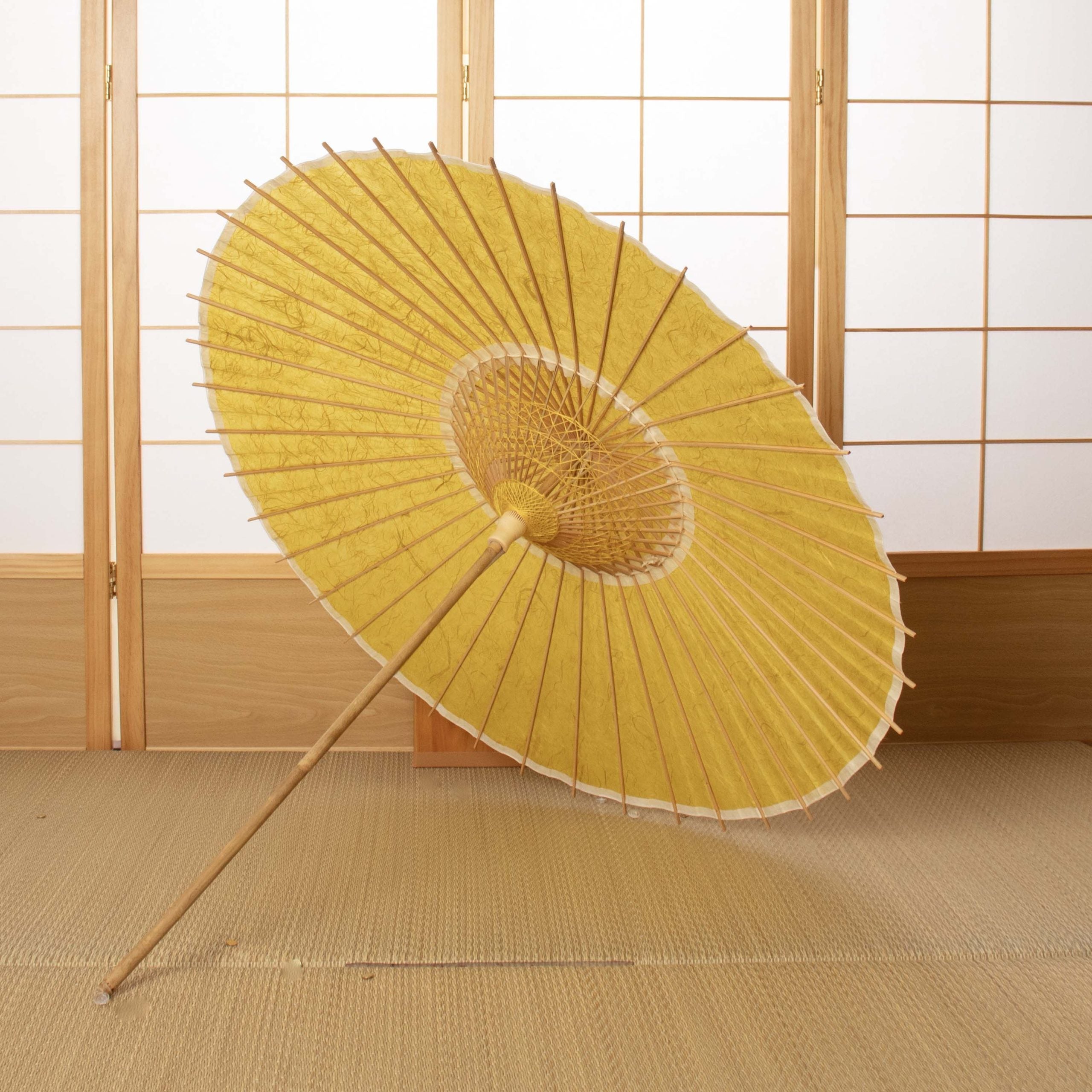 京都黒谷 特選日傘『金糸雀』