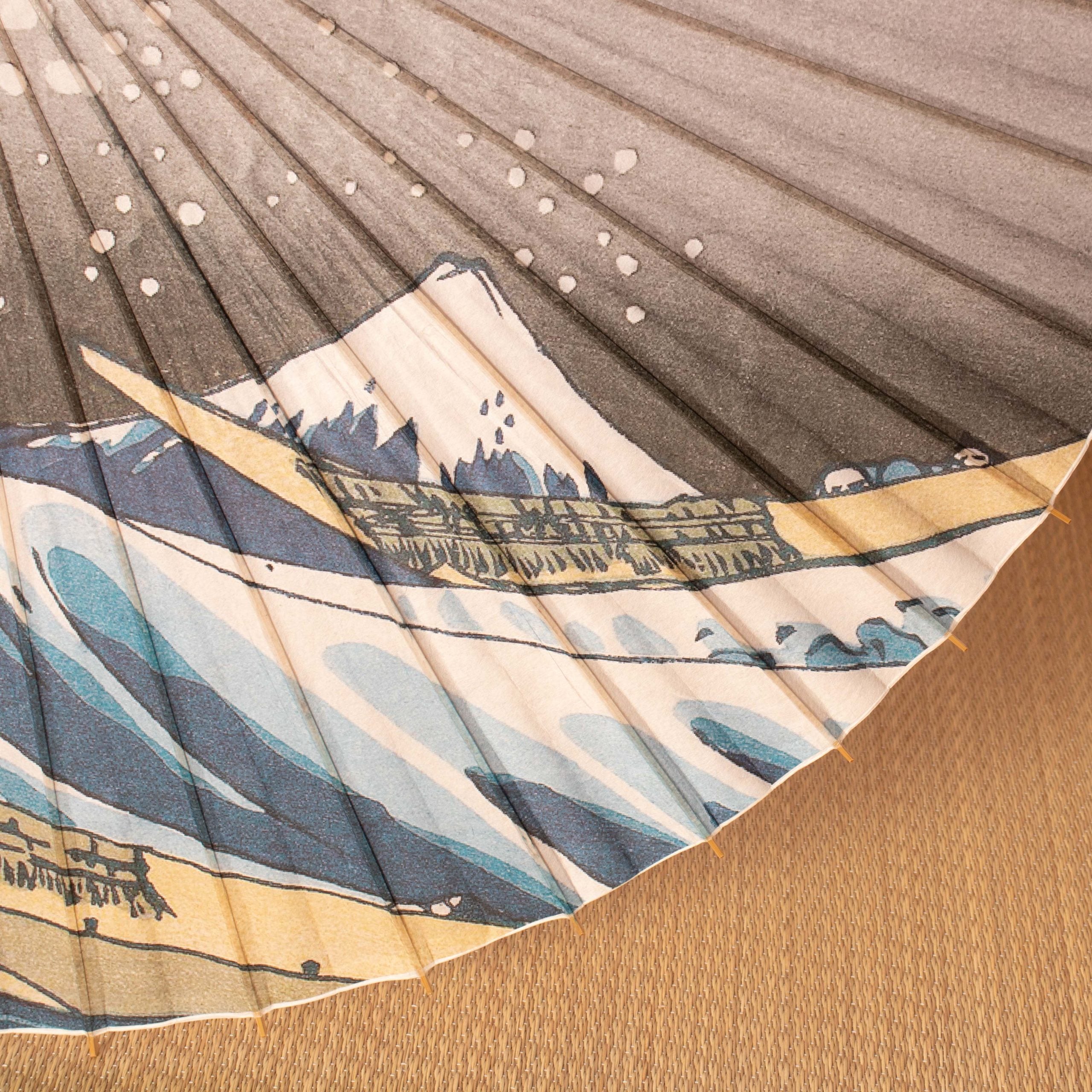 番傘 -富嶽三十六景-