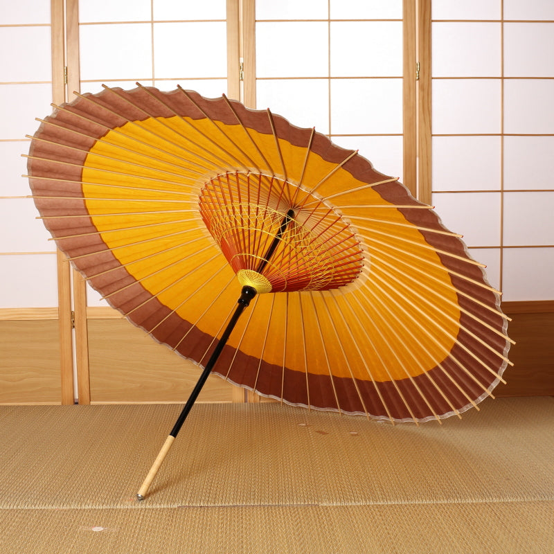 軒色変わり -黄金色に白茶-