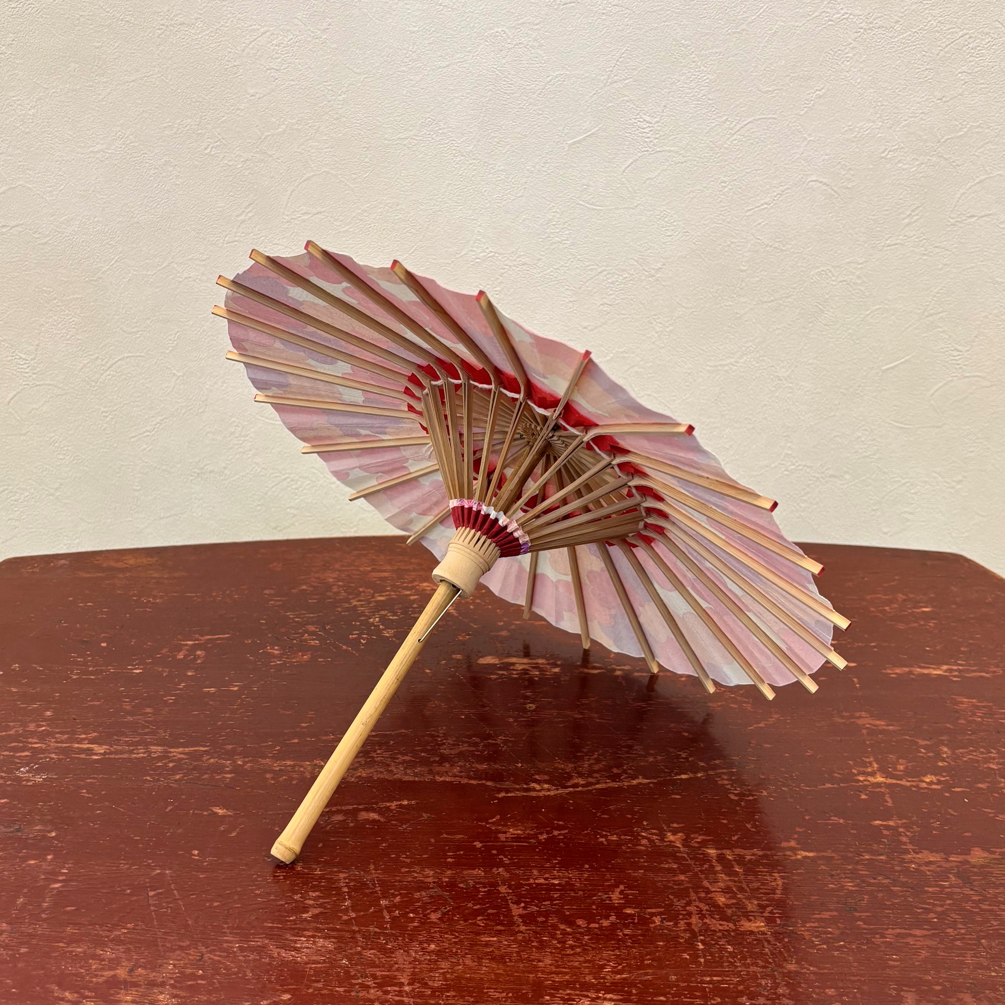 姫和傘 『光琳梅重ね』ピンク