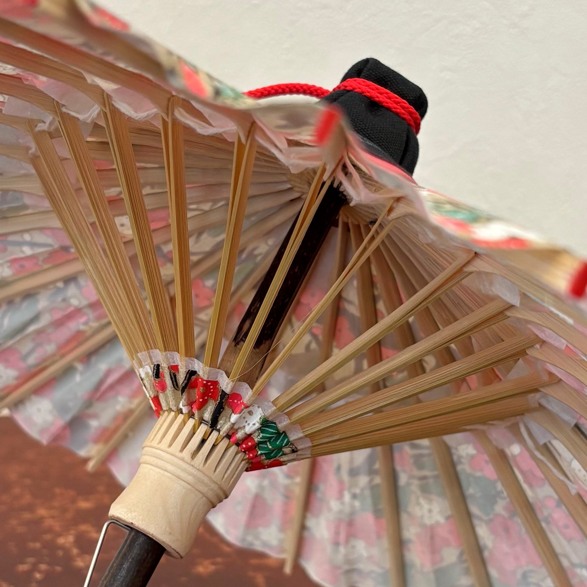 姫和傘 『梅林に松』