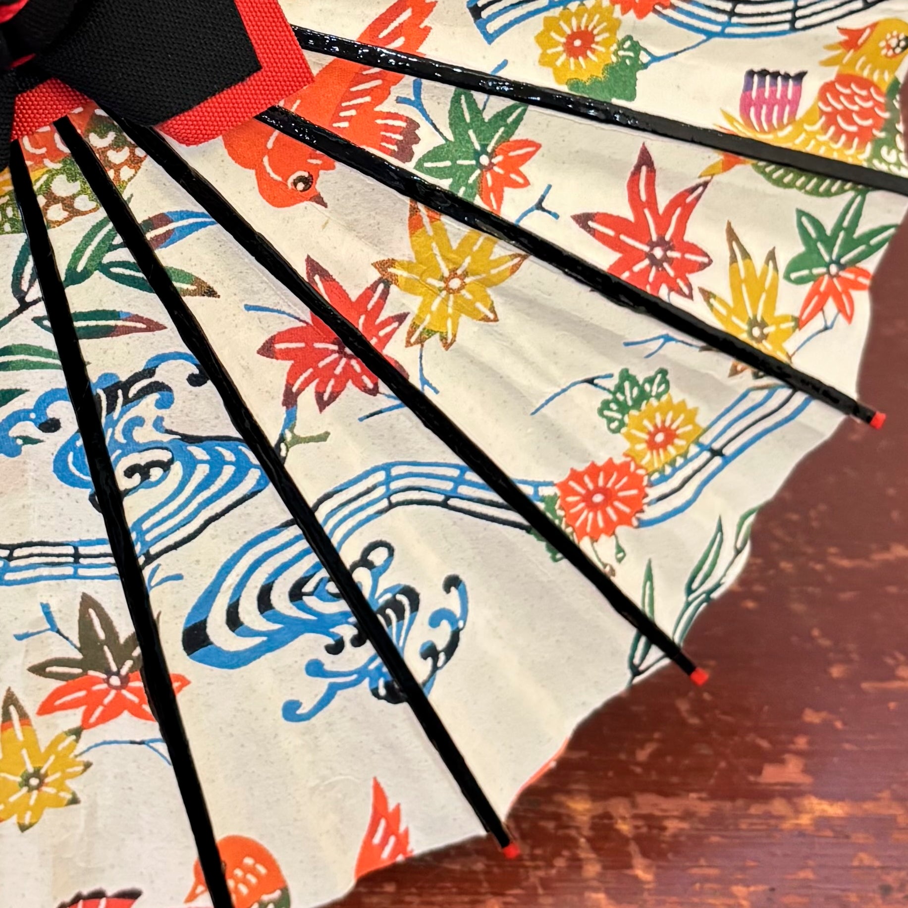 姫和傘「紅型」